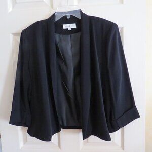 Kate & Rosy Black Drape Jacket with ¾ sleeves